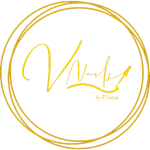 v nails butuan logo transparent background