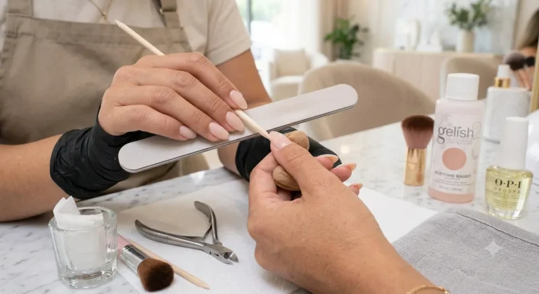 Image of BIAB vs Hard Gel - Removal Process by V Nails Butuan