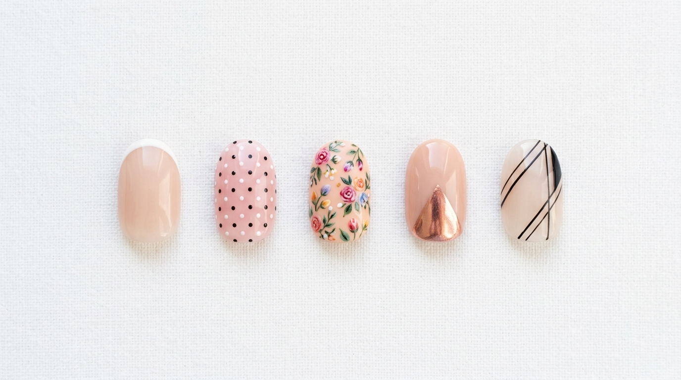 Five nail art designs that suit short nails